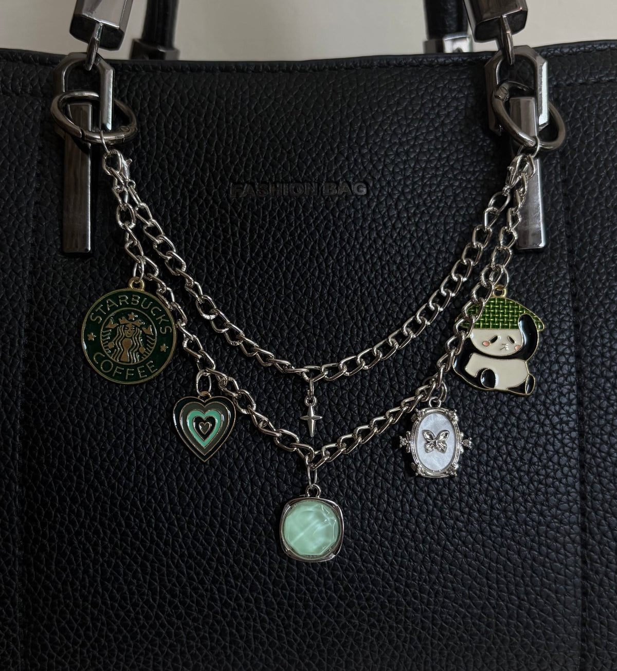 Royal green bagchain
