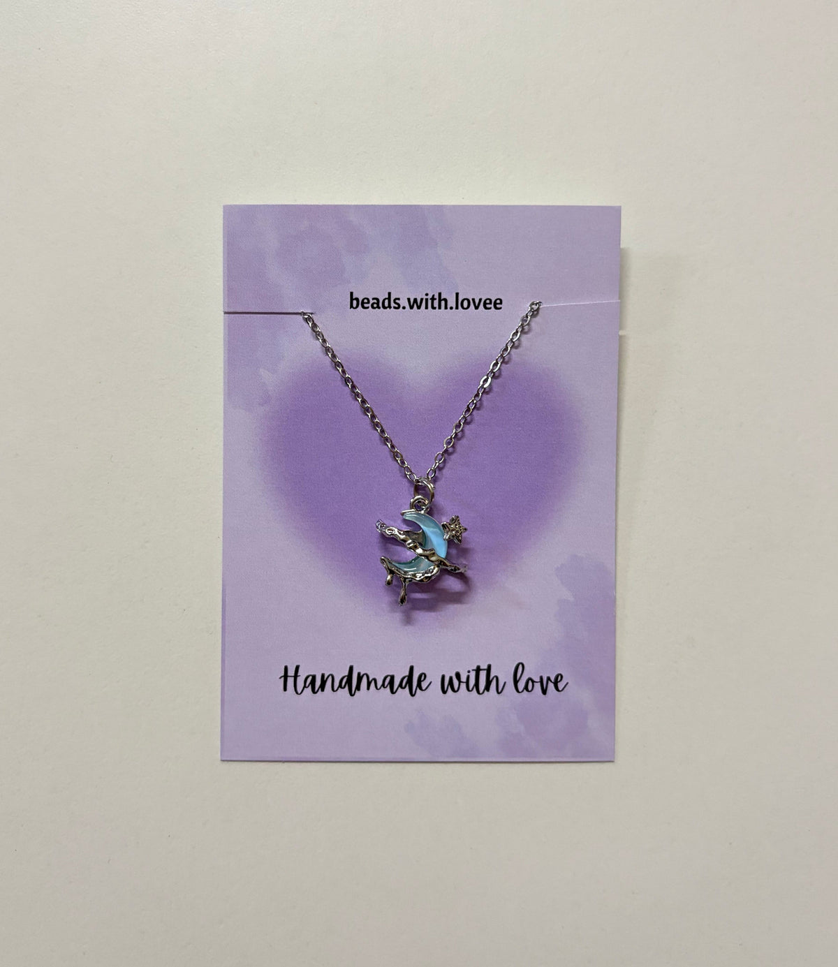 Crystal Moon Necklace