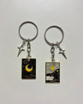 Moon & Star Matching Keychains
