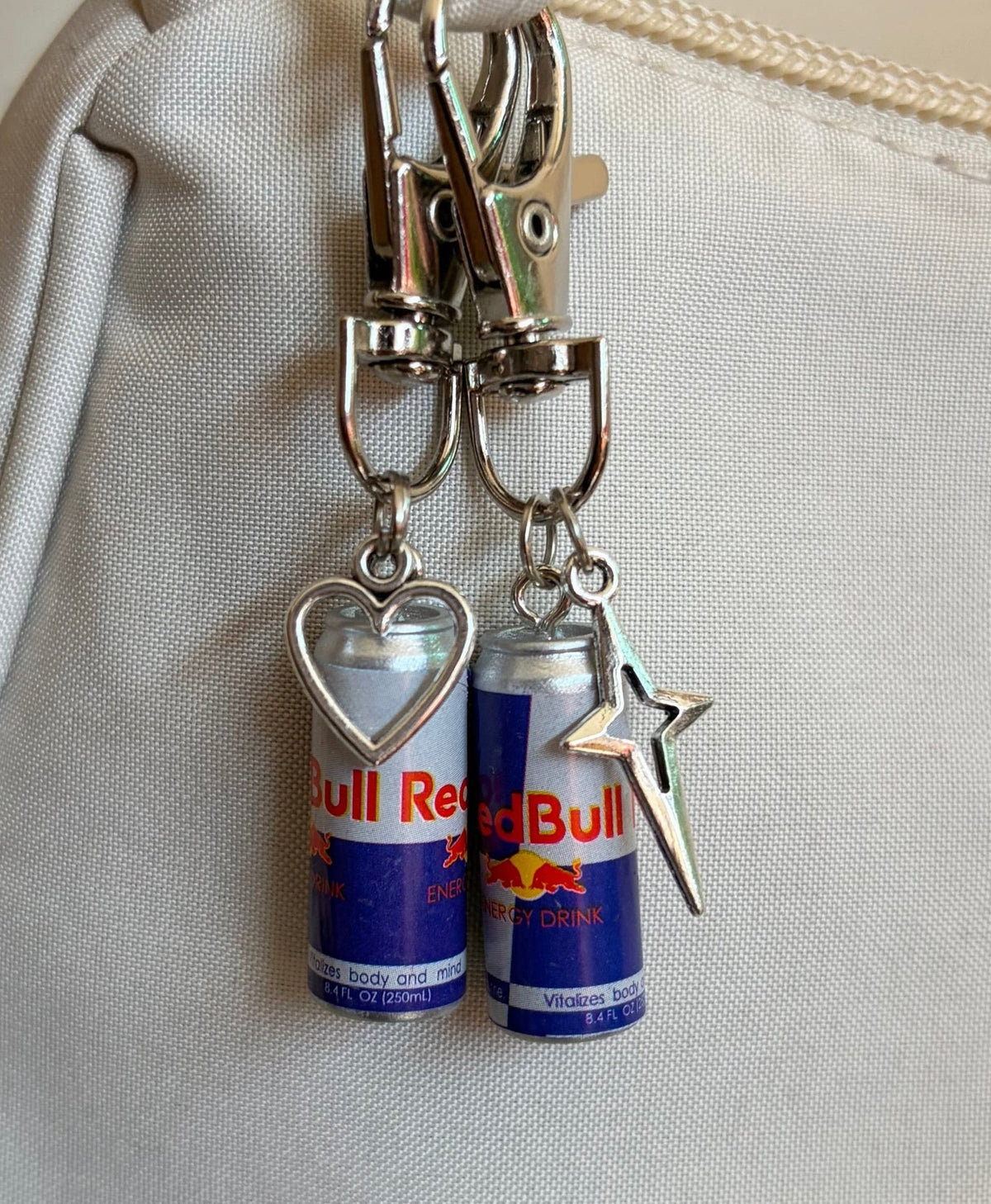 Redbull Matching Keychains