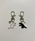 Mini Dinosaur Keychains