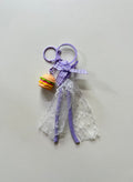 Burger & Bow Bagcharm