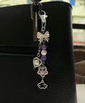 Purple Bagcharm